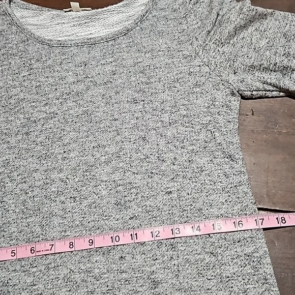 Max Studio | Gray French Terry Knit Dress - Picture 7 of 9